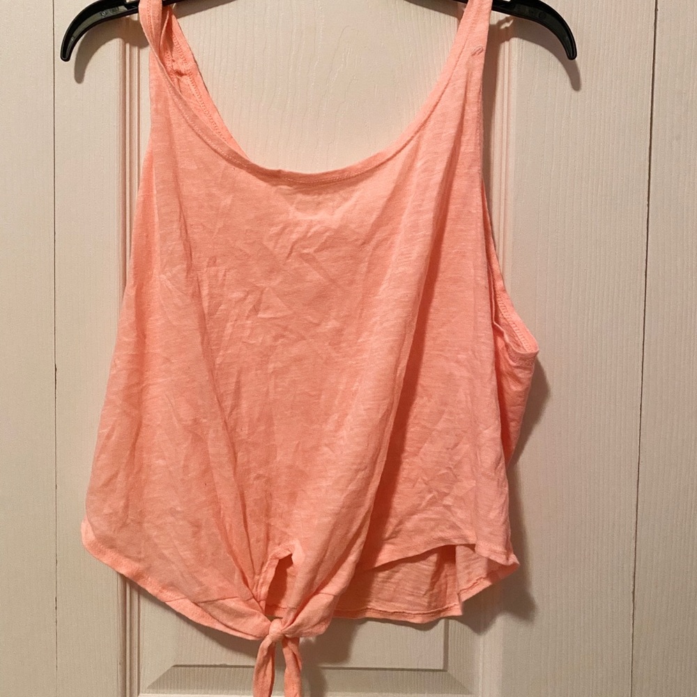 light orange tank